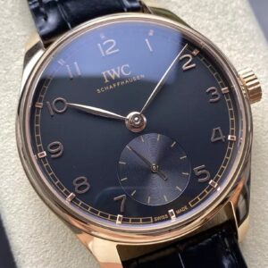 IWC SCHAFFHAUSEN REPLICA WATCH IW358401 BLACK GR FACTORY 41MM 2 ĐỒNG HỒ IWC SCHAFFHAUSEN REPLICA IW358401 MẶT ĐEN NHÀ MÁY GR 41MM
