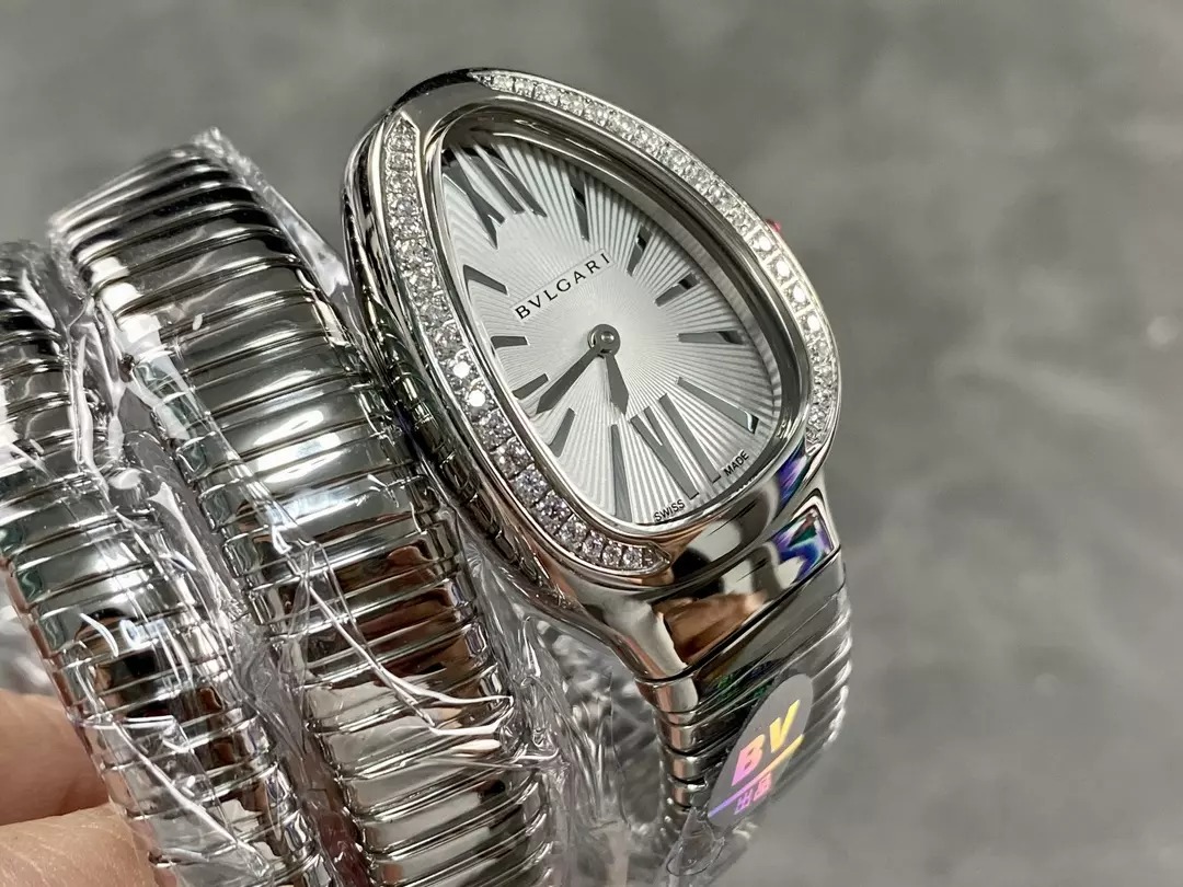 ĐỒNG HỒ NỮ BVLGARI SERPENTI 103819 SS REPLICA MẶT TRẮNG NHÀ MÁY BV 35MM (6) ĐỒNG HỒ NỮ BVLGARI SERPENTI 103819 SS REPLICA MẶT TRẮNG NHÀ MÁY BV 35MM