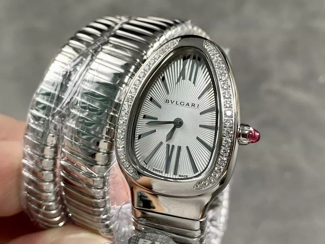 ĐỒNG HỒ NỮ BVLGARI SERPENTI 103819 SS REPLICA MẶT TRẮNG NHÀ MÁY BV 35MM (7) ĐỒNG HỒ NỮ BVLGARI SERPENTI 103819 SS REPLICA MẶT TRẮNG NHÀ MÁY BV 35MM