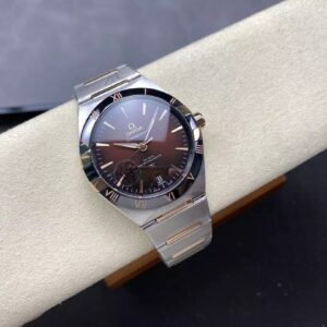 OMEGA CONSTELLATION REPLICA 1:1 WATCH CHOCOLATE DIAL V+ FACTORY 41MM 3 ĐỒNG HỒ OMEGA CONSTELLATION FAKE MẶT CHOCOLATE NHÀ MÁY V+ 41MM