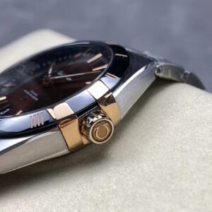 OMEGA CONSTELLATION REPLICA 1:1 WATCH CHOCOLATE DIAL V+ FACTORY 41MM 4 ĐỒNG HỒ OMEGA CONSTELLATION FAKE MẶT CHOCOLATE NHÀ MÁY V+ 41MM