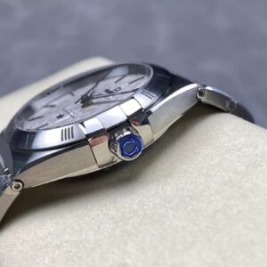 OMEGA CONSTELLATION REPLICA WATCH GREEN METEORITE DIAL V+ FACTORY 41MM 5 ĐỒNG HỒ OMEGA CONSTELLATION FAKE MẶT THIÊN THẠCH XANH NHÀ MÁY V+ 41MM