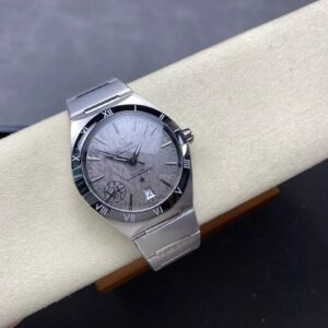 OMEGA CONSTELLATION REPLICA WATCH BLACK CERAMIC BEZEL V+ FACTORY 41MM 3 ĐỒNG HỒ OMEGA CONSTELLATION FAKE NIỀNG CERAMIC NHÀ MÁY V+ 41MM