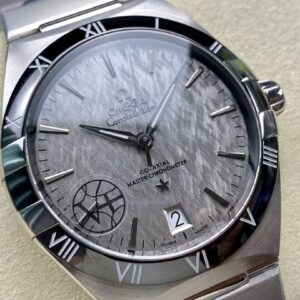 OMEGA CONSTELLATION REPLICA WATCH BLACK CERAMIC BEZEL V+ FACTORY 41MM 2 ĐỒNG HỒ OMEGA CONSTELLATION FAKE NIỀNG CERAMIC NHÀ MÁY V+ 41MM