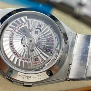 OMEGA CONSTELLATION REPLICA WATCH BLACK CERAMIC BEZEL V+ FACTORY 41MM 6 ĐỒNG HỒ OMEGA CONSTELLATION FAKE NIỀNG CERAMIC NHÀ MÁY V+ 41MM