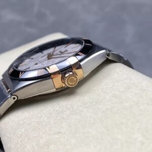 OMEGA CONSTELLATION REPLICA WATCHES METEORITE DIAL V+ FACTORY 41MM 4 ĐỒNG HỒ OMEGA CONSTELLATION REPLICA MẶT THIÊN THẠCH NHÀ MÁY V+ 41MM