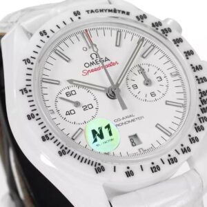 ĐỒNG HỒ OMEGA SPEEDMASTER REPLICA CERAMIC WHITE NHÀ MÁY N1 44MM 1 ĐỒNG HỒ OMEGA SPEEDMASTER REPLICA CERAMIC WHITE NHÀ MÁY N1 44MM
