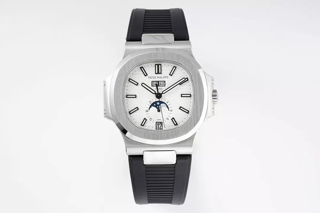 ĐỒNG HỒ PATEK PHILIPPE 5726A NAUTILUS REPLICA MẶT TRẮNG NHÀ MÁY PPF 40 (3) ĐỒNG HỒ PATEK PHILIPPE 5726A NAUTILUS REPLICA MẶT TRẮNG NHÀ MÁY PPF 40.5MM
