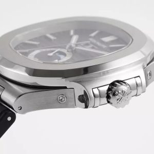 PATEK PHILIPPE 5726A REPLICA NAUTILUS WATCH GREY DIAL PPF FACTORY 40.5MM 6 ĐỒNG HỒ PATEK PHILIPPE 5726A REPLICA NAUTILUS MẶT XÁM NHÀ MÁY PPF 40.5MM