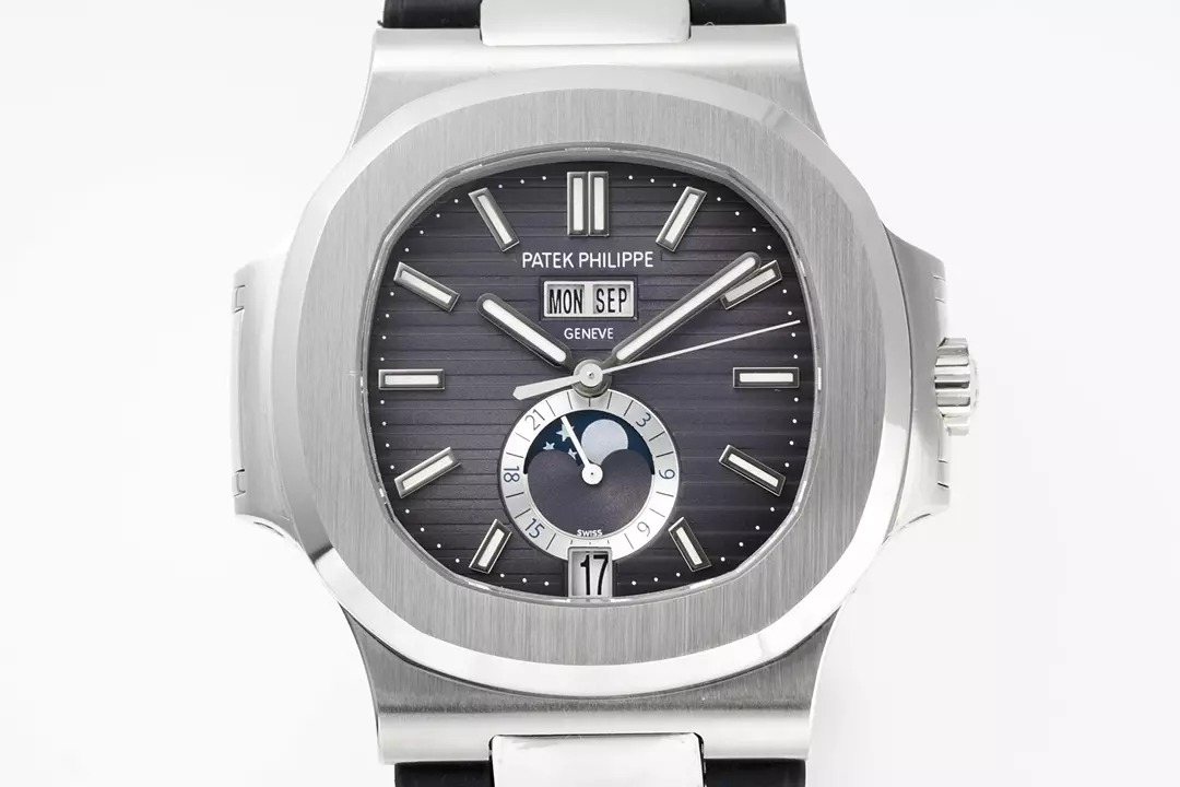 ĐỒNG HỒ PATEK PHILIPPE 5726A REPLICA NAUTILUS MẶT XÁM NHÀ MÁY PPF 40 (6) ĐỒNG HỒ PATEK PHILIPPE 5726A REPLICA NAUTILUS MẶT XÁM NHÀ MÁY PPF 40.5MM
