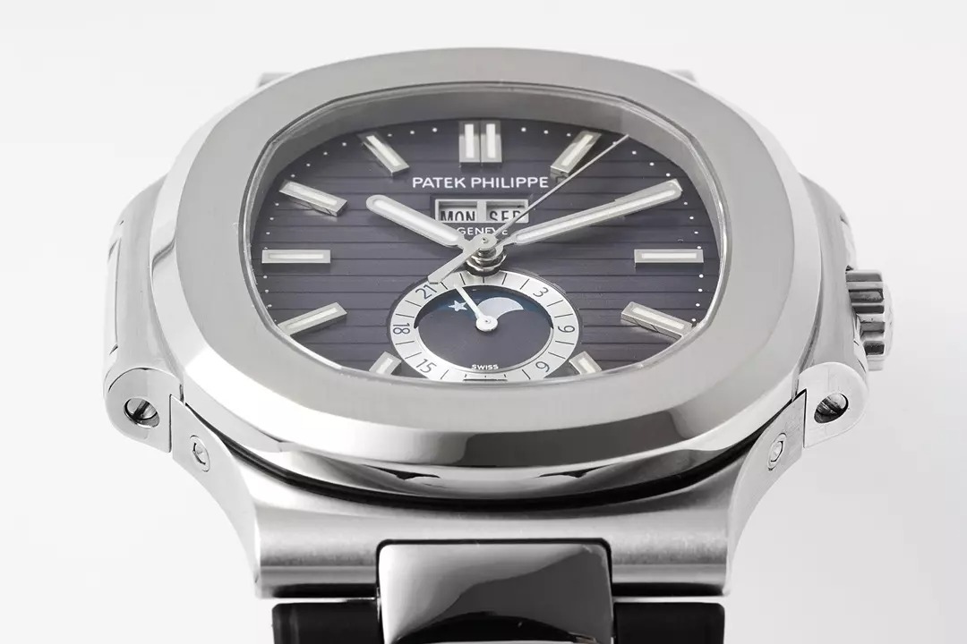 ĐỒNG HỒ PATEK PHILIPPE 5726A REPLICA NAUTILUS MẶT XÁM NHÀ MÁY PPF 40 (7) ĐỒNG HỒ PATEK PHILIPPE 5726A REPLICA NAUTILUS MẶT XÁM NHÀ MÁY PPF 40.5MM