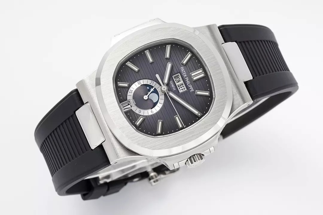 ĐỒNG HỒ PATEK PHILIPPE 5726A REPLICA NAUTILUS MẶT XÁM NHÀ MÁY PPF 40 (9) ĐỒNG HỒ PATEK PHILIPPE 5726A REPLICA NAUTILUS MẶT XÁM NHÀ MÁY PPF 40.5MM