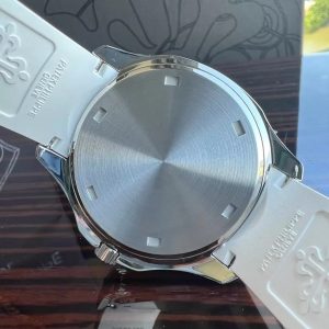 ĐỒNG HỒ PATEK PHILIPPE AQUANAUT 5168G REPLICA MÀU TRẮNG 38.8MM 4 ĐỒNG HỒ PATEK PHILIPPE AQUANAUT 5168G REPLICA MÀU TRẮNG 38.8MM
