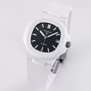 ĐỒNG HỒ PATEK PHILIPPE NAUTILUS 5711 FAKE 11 AET CERAMIC MẶT ĐEN 40MM 2 ĐỒNG HỒ PATEK PHILIPPE NAUTILUS 5711 FAKE 11 AET CERAMIC MẶT ĐEN 40MM