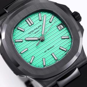 ĐỒNG HỒ PATEK PHILIPPE NAUTILUS 5711 REPLICA AET CERAMIC TIFFANY ĐEN 40MM 2 ĐỒNG HỒ PATEK PHILIPPE NAUTILUS 5711 REPLICA AET CERAMIC TIFFANY ĐEN 40MM