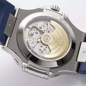 PATEK PHILIPPE NAUTILUS 5726A REP 11 WATCH RUBBER BLUE STRAP PPF FACTORY 40.5MM 7 ĐỒNG HỒ PATEK PHILIPPE NAUTILUS 5726A REPLICA 11 MẶT XANH NHÀ MÁY PPF 40.5MM