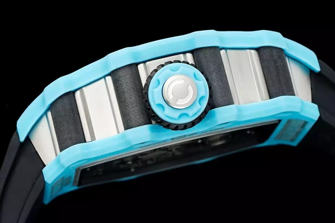 ĐỒNG HỒ RICHARD MILLE RM21-02 FAKE TOURBILLON BLUE QUARTZ FIBER RMF 43MM (7) ĐỒNG HỒ RICHARD MILLE RM21-02 FAKE TOURBILLON BLUE QUARTZ FIBER RMF 43MM