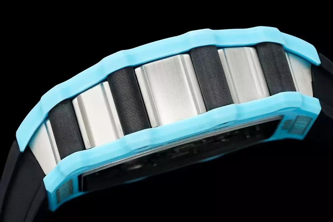 ĐỒNG HỒ RICHARD MILLE RM21-02 FAKE TOURBILLON BLUE QUARTZ FIBER RMF 43MM (9) ĐỒNG HỒ RICHARD MILLE RM21-02 FAKE TOURBILLON BLUE QUARTZ FIBER RMF 43MM