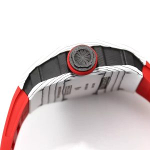 RICHARD MILLE RM35-01 REPLICA WATCH RED RUBBER STRAP BBR FACTORY 44MM 4 ĐỒNG HỒ RICHARD MILLE RM35-01 CHẾ TÁC DÂY CAO SU ĐỎ NHÀ MÁY BBR 44MM