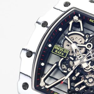 ĐỒNG HỒ RICHARD MILLE RM35-01 CHẾ TÁC VỎ CARBON MẶT ĐEN NHÀ MÁY BBR 44MM 2 ĐỒNG HỒ RICHARD MILLE RM35-01 CHẾ TÁC VỎ CARBON MẶT ĐEN NHÀ MÁY BBR 44MM