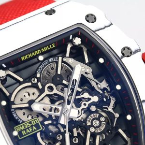 ĐỒNG HỒ RICHARD MILLE RM35-01 REPLICA 11 DÂY VẢI ĐỎ NHÀ MÁY BBR 44MM 1 ĐỒNG HỒ RICHARD MILLE RM35-01 REPLICA 11 DÂY VẢI ĐỎ NHÀ MÁY BBR 44MM