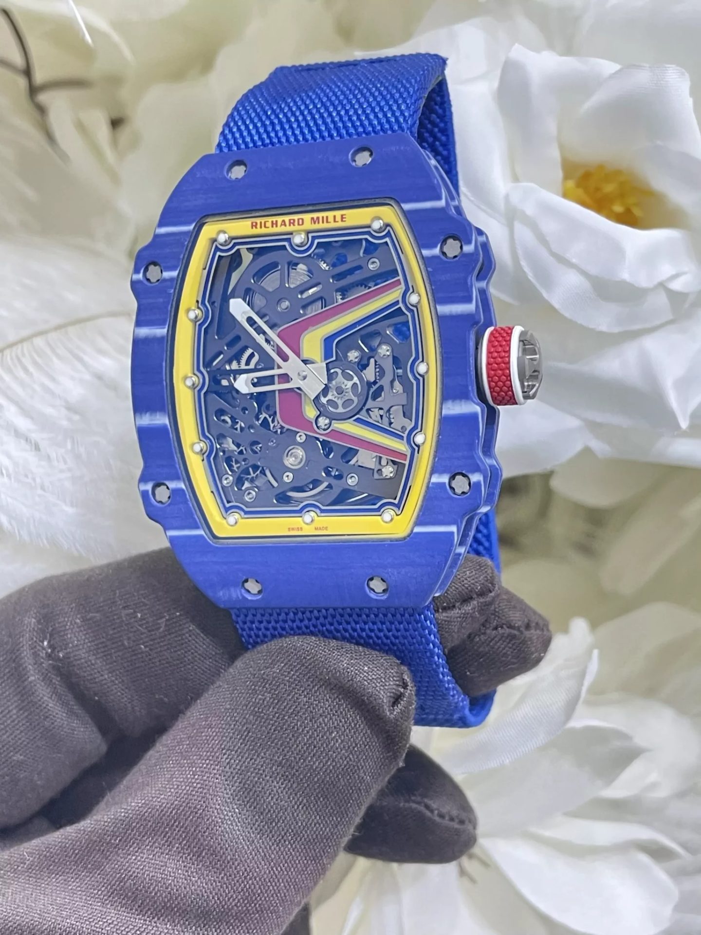 ĐỒNG HỒ RICHARD MILLE RM67-02 CHẾ TÁC CARBON SIÊU MỎNG 38,7X47,52MM (1) ĐỒNG HỒ RICHARD MILLE RM67-02 CHẾ TÁC CARBON SIÊU MỎNG 38,7X47,52MM