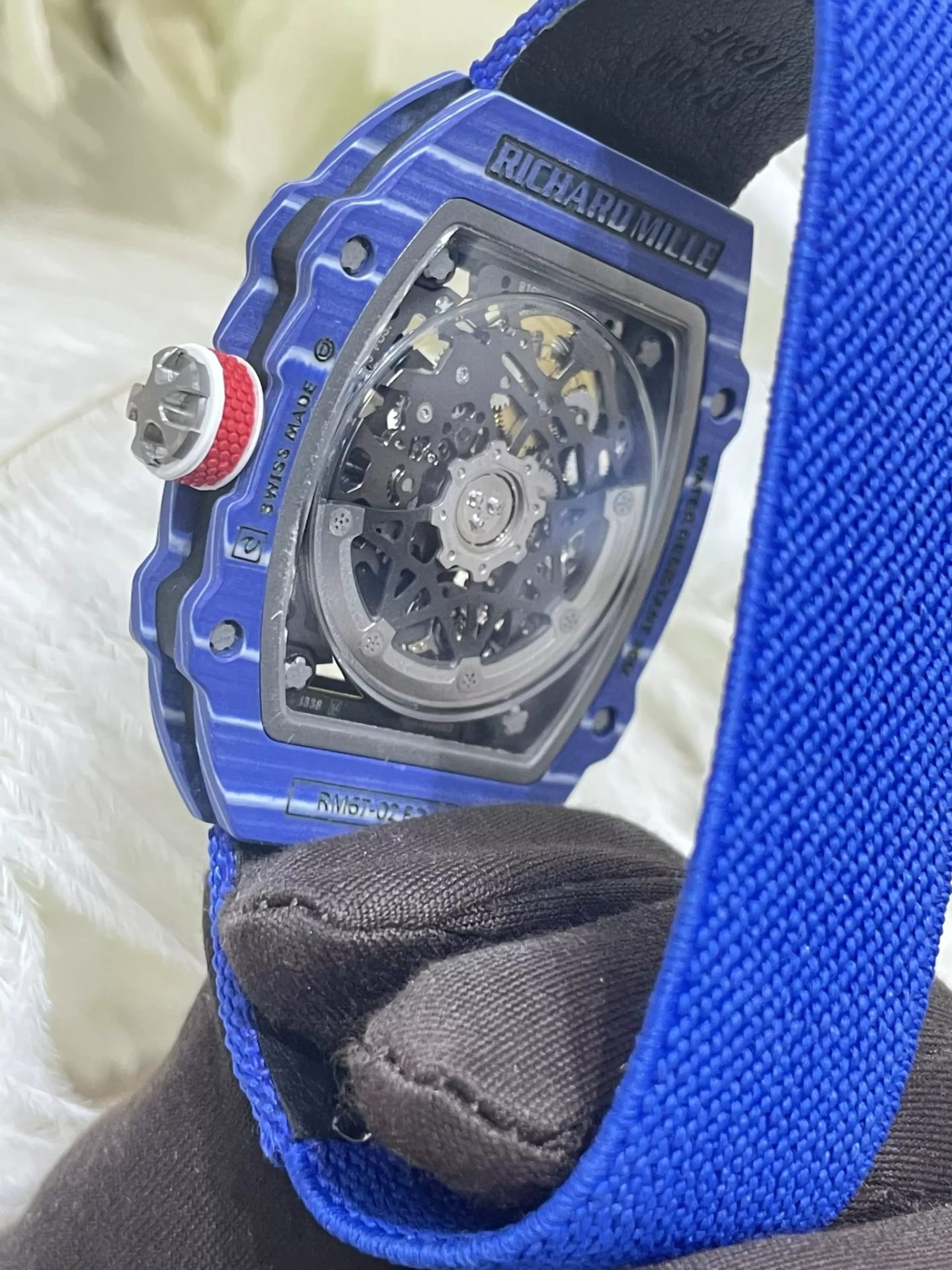 ĐỒNG HỒ RICHARD MILLE RM67-02 CHẾ TÁC CARBON SIÊU MỎNG 38,7X47,52MM (5) ĐỒNG HỒ RICHARD MILLE RM67-02 CHẾ TÁC CARBON SIÊU MỎNG 38,7X47,52MM