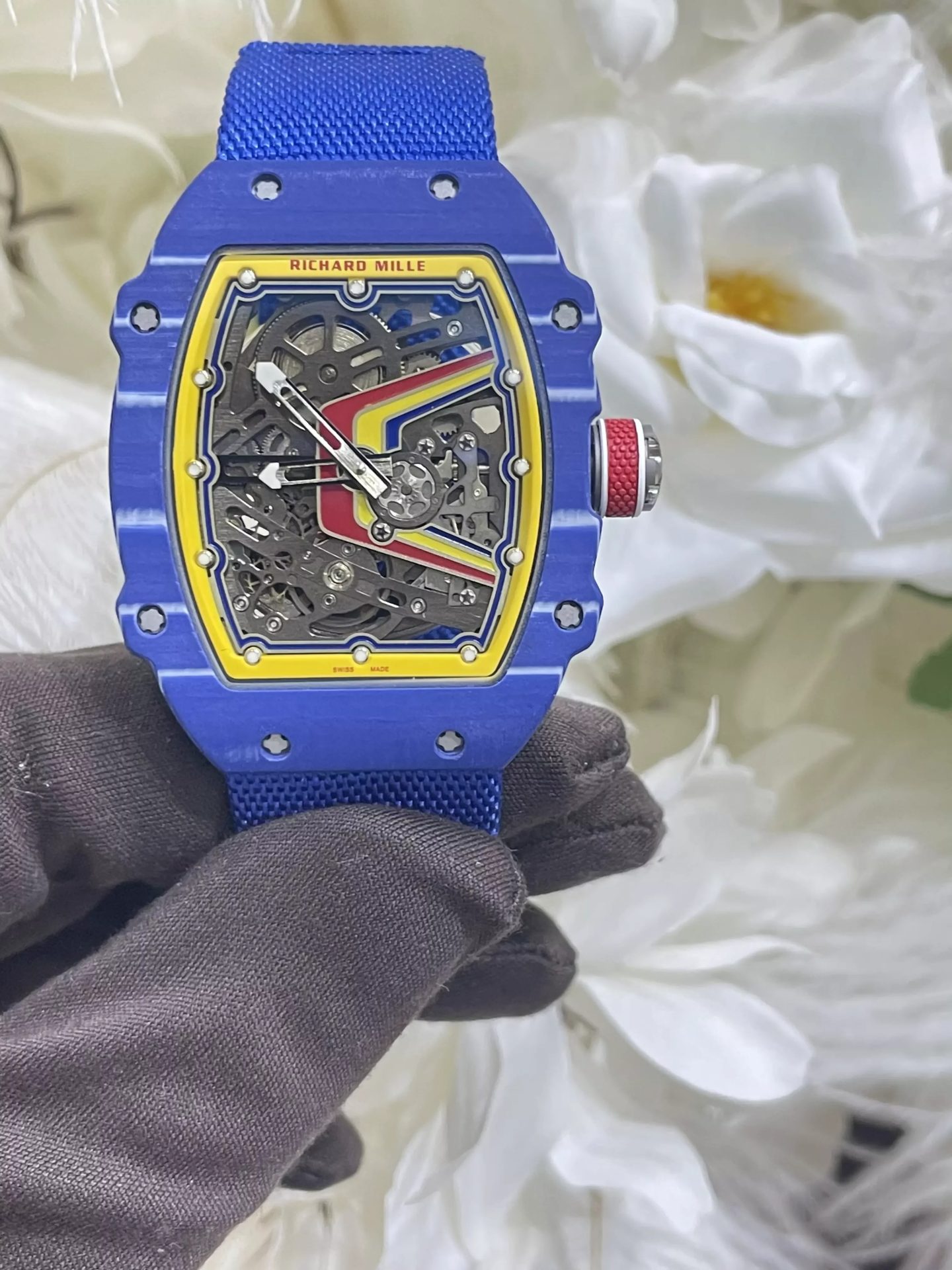 ĐỒNG HỒ RICHARD MILLE RM67-02 CHẾ TÁC CARBON SIÊU MỎNG 38,7X47,52MM (6) ĐỒNG HỒ RICHARD MILLE RM67-02 CHẾ TÁC CARBON SIÊU MỎNG 38,7X47,52MM