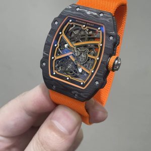 RICHARD MILLE RM67-02 REPLICA WATCH SKELETON DIAL BLACK CARBON V3 38,7X47,52MM 1 ĐỒNG HỒ RICHARD MILLE RM67-02 REPLICA MẶT SKELETON V3 38,7X47,52MM (5)