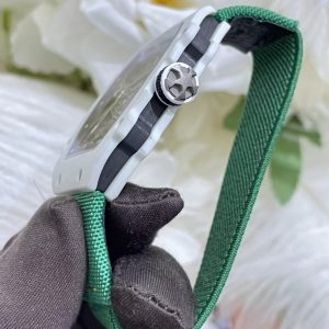 RICHARD MILLE RM67-02 REPLICA WATCHES V3 CARBON WHITE 38,7X47,52MM 4 ĐỒNG HỒ RICHARD MILLE RM67-02 REPLICA V3 CARBON TRẮNG 38,7X47,52MM