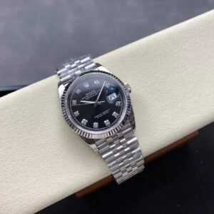 ĐỒNG HỒ ROLEX DATEJUST 126234 FAKE MẶT ĐEN CỌC KIM CƯƠNG VSF 36MM 3 ĐỒNG HỒ ROLEX DATEJUST 126234 FAKE MẶT ĐEN CỌC KIM CƯƠNG VSF 36MM