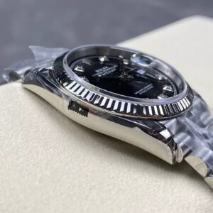 ĐỒNG HỒ ROLEX DATEJUST 126234 FAKE MẶT ĐEN CỌC KIM CƯƠNG VSF 36MM 6 ĐỒNG HỒ ROLEX DATEJUST 126234 FAKE MẶT ĐEN CỌC KIM CƯƠNG VSF 36MM