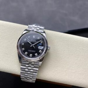 ĐỒNG HỒ ROLEX DATEJUST 126234 FAKE MẶT ĐEN CỌC KIM CƯƠNG VSF 36MM 4 ĐỒNG HỒ ROLEX DATEJUST 126234 FAKE MẶT ĐEN CỌC KIM CƯƠNG VSF 36MM
