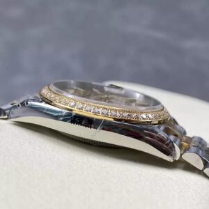 ROLEX DATEJUST 126238 REPLICA WATCHES WITH STONE BEZEL VSF 36MM 6 ĐỒNG HỒ ROLEX DATEJUST 126238 REPLICA MẶT GẠCH NIỀNG ĐÁ VSF 36MM