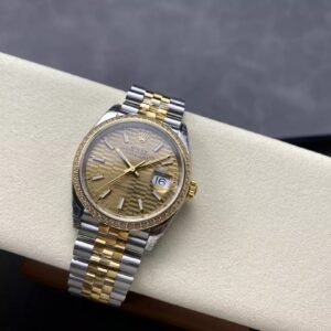 ROLEX DATEJUST 126238 REPLICA WATCHES WITH STONE BEZEL VSF 36MM 3 ĐỒNG HỒ ROLEX DATEJUST 126238 REPLICA MẶT GẠCH NIỀNG ĐÁ VSF 36MM