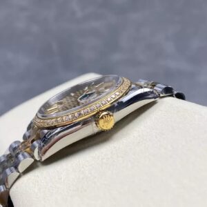 ROLEX DATEJUST 126238 REPLICA WATCHES WITH STONE BEZEL VSF 36MM 5 ĐỒNG HỒ ROLEX DATEJUST 126238 REPLICA MẶT GẠCH NIỀNG ĐÁ VSF 36MM