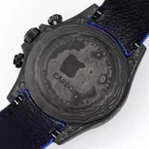 ROLEX DAYTONA DIW FAKE 11 WATCHES BLUE FABRIC STRAP GEF FACTORY 40MM 7 ĐỒNG HỒ ROLEX DAYTONA DIW FAKE 11 DÂY VẢI XANH NHÀ MÁY GEF 40MM