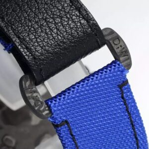 ROLEX DAYTONA DIW FAKE 11 WATCHES BLUE FABRIC STRAP GEF FACTORY 40MM 8 ĐỒNG HỒ ROLEX DAYTONA DIW FAKE 11 DÂY VẢI XANH NHÀ MÁY GEF 40MM