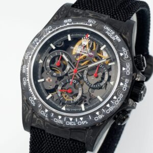 ĐỒNG HỒ ROLEX DAYTONA DIW REPLICA 11 VỎ CARBON KIM ĐỎ 40MM 2 ĐỒNG HỒ ROLEX DAYTONA DIW REPLICA 11 VỎ CARBON KIM ĐỎ 40MM (1)