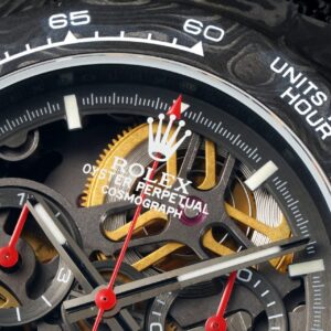 ĐỒNG HỒ ROLEX DAYTONA DIW REPLICA 11 VỎ CARBON KIM ĐỎ 40MM 3 ĐỒNG HỒ ROLEX DAYTONA DIW REPLICA 11 VỎ CARBON KIM ĐỎ 40MM (1)