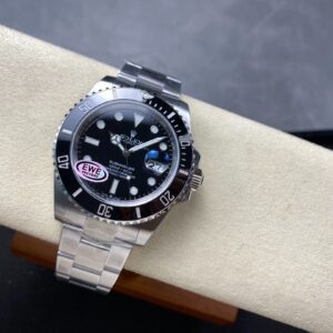 ROLEX SUBMARINER REPLICA WATCH DATE BLACK DIAL EWE FACTORY 40MM 4 ĐỒNG HỒ ROLEX SUBMARINER REPLICA DATE MẶT ĐEN NHÀ MÁY EWE 40MM