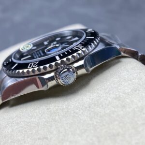 ROLEX SUBMARINER REPLICA WATCH DATE BLACK DIAL EWE FACTORY 40MM 5 ĐỒNG HỒ ROLEX SUBMARINER REPLICA DATE MẶT ĐEN NHÀ MÁY EWE 40MM