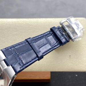 VACHERON CONSTANTIN REPLICA WATCH BLUE LEATHER STRAP GR FACTORY 41MM 7 ĐỒNG HỒ VACHERON CONSTANTIN FAKE 11 DÂY DA XANH NHÀ MÁY GR 41MM