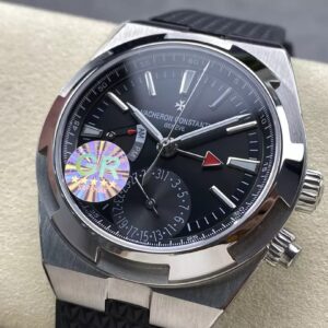 VACHERON CONSTANTIN REPLICA WATCHES BLACK RUBBER STARP GRF 41MM 1 ĐỒNG HỒ VACHERON CONSTANTIN REPLICA DÂY CAO SU ĐEN GRF 41MM (2)