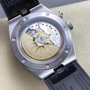 VACHERON CONSTANTIN REPLICA WATCHES BLACK RUBBER STARP GRF 41MM 6 ĐỒNG HỒ VACHERON CONSTANTIN REPLICA DÂY CAO SU ĐEN GRF 41MM (2)