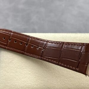 VACHERON CONSTANTIN REPLICA WATCHES WHITE DIAL GRF 41MM 7 ĐỒNG HỒ VACHERON CONSTANTIN REPLICA MẶT TRẮNG DÂY DA NÂU GRF 41MM