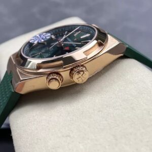 VACHERON CONSTANTIN REPLICA WATCHES GREEN ROSE GOLD GRF 41MM 3 ĐỒNG HỒ VACHERON CONSTANTIN REPLICA XANH MẠ VÀNG HỒNG GRF 41MM