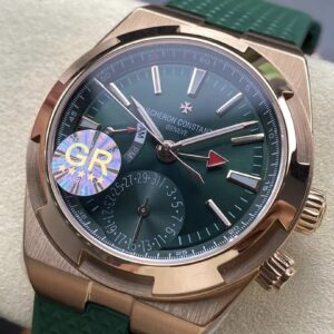 VACHERON CONSTANTIN REPLICA WATCHES GREEN ROSE GOLD GRF 41MM 1 ĐỒNG HỒ VACHERON CONSTANTIN REPLICA XANH MẠ VÀNG HỒNG GRF 41MM