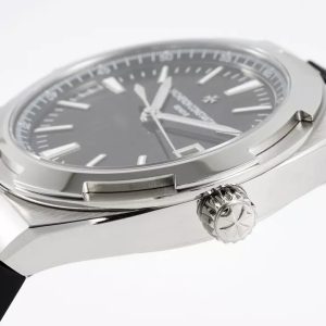 VACHERON CONSTANTIN SUPER FAKE WATCH 4500V BLACK DIAL ZF FACTORY 41MM 6 ĐỒNG HỒ VACHERON CONSTANTIN SUPER FAKE 4500V MẶT ĐEN NHÀ MÁY ZF 41MM