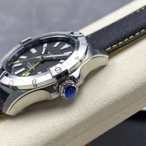 BREITLING 1884 AVENGER GMT FAKE 11 WATCHES BLACK DIAL BLS FACTORY 44MM 4 ĐỒNG HỒ BREITLING 1884 AVENGER GMT FAKE 11 MẶT ĐEN NHÀ MÁY BLS 44MM